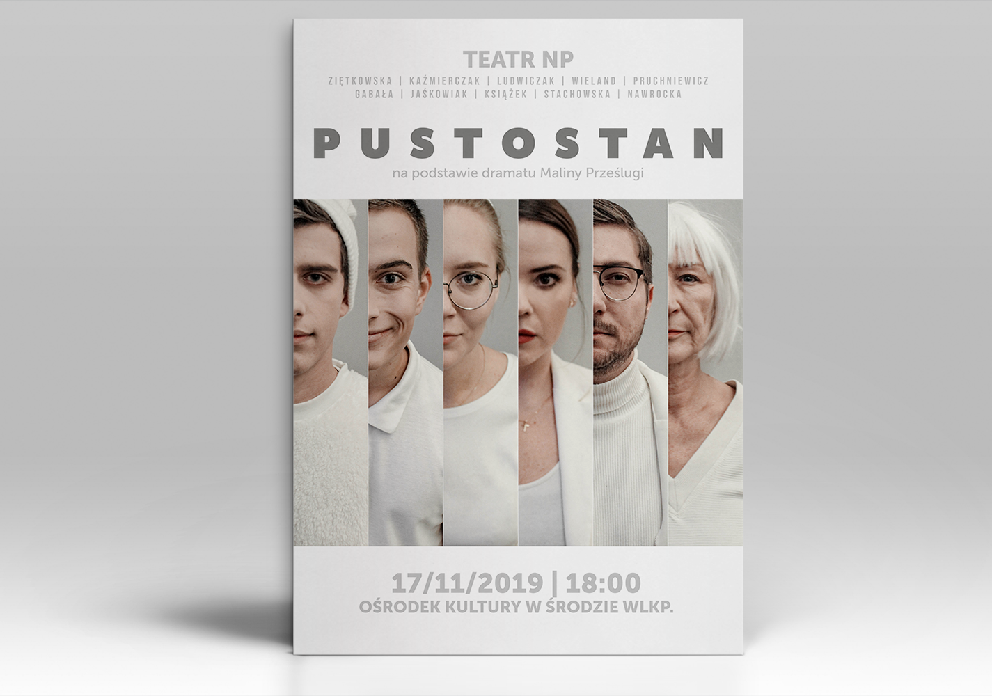 Pustostan - plakat