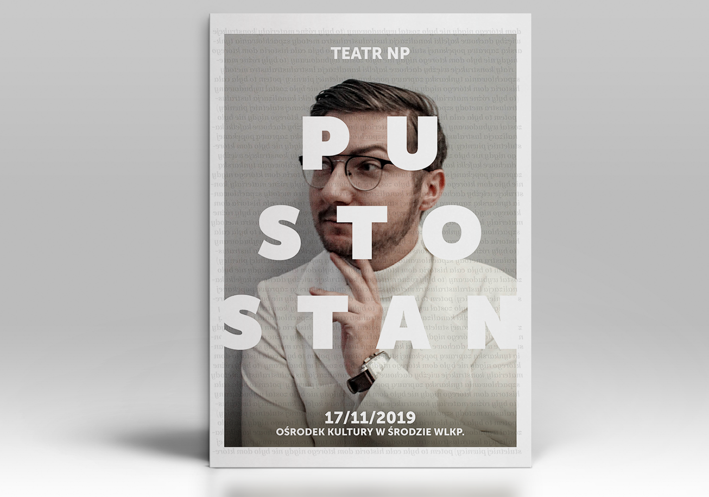 Pustostan - plakat