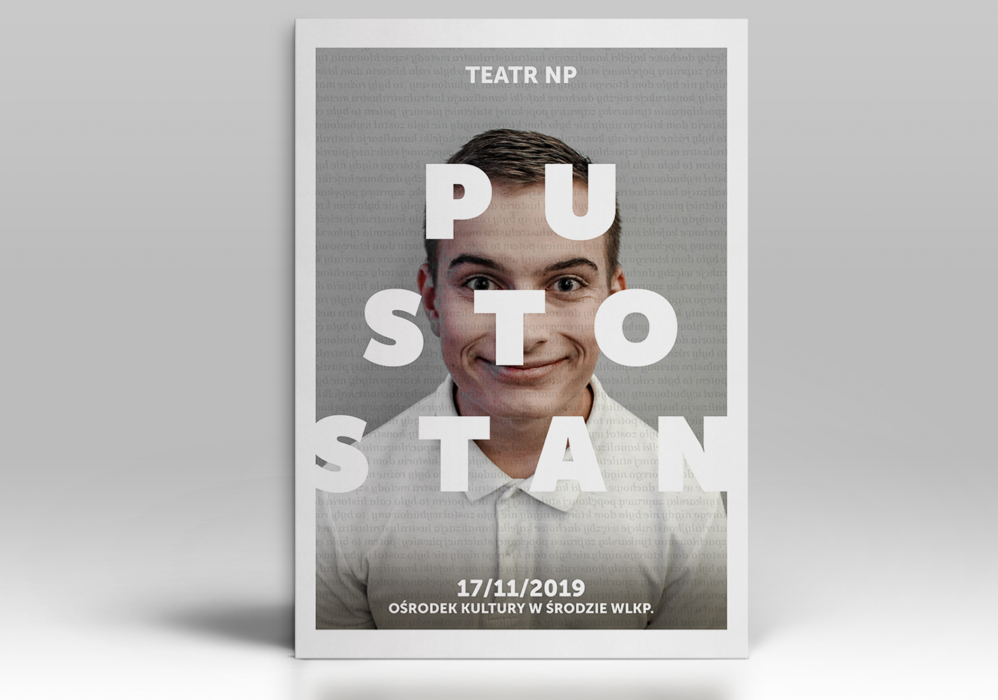 Pustostan - plakat