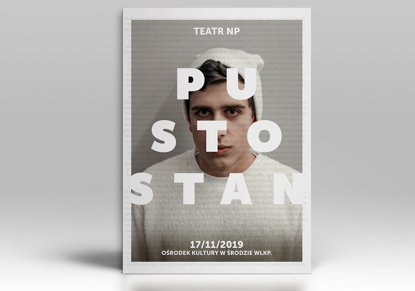 Pustostan - plakat