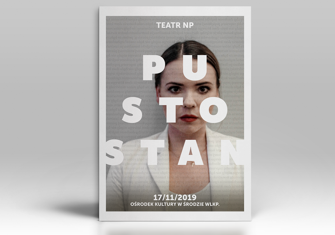 Pustostan - plakat