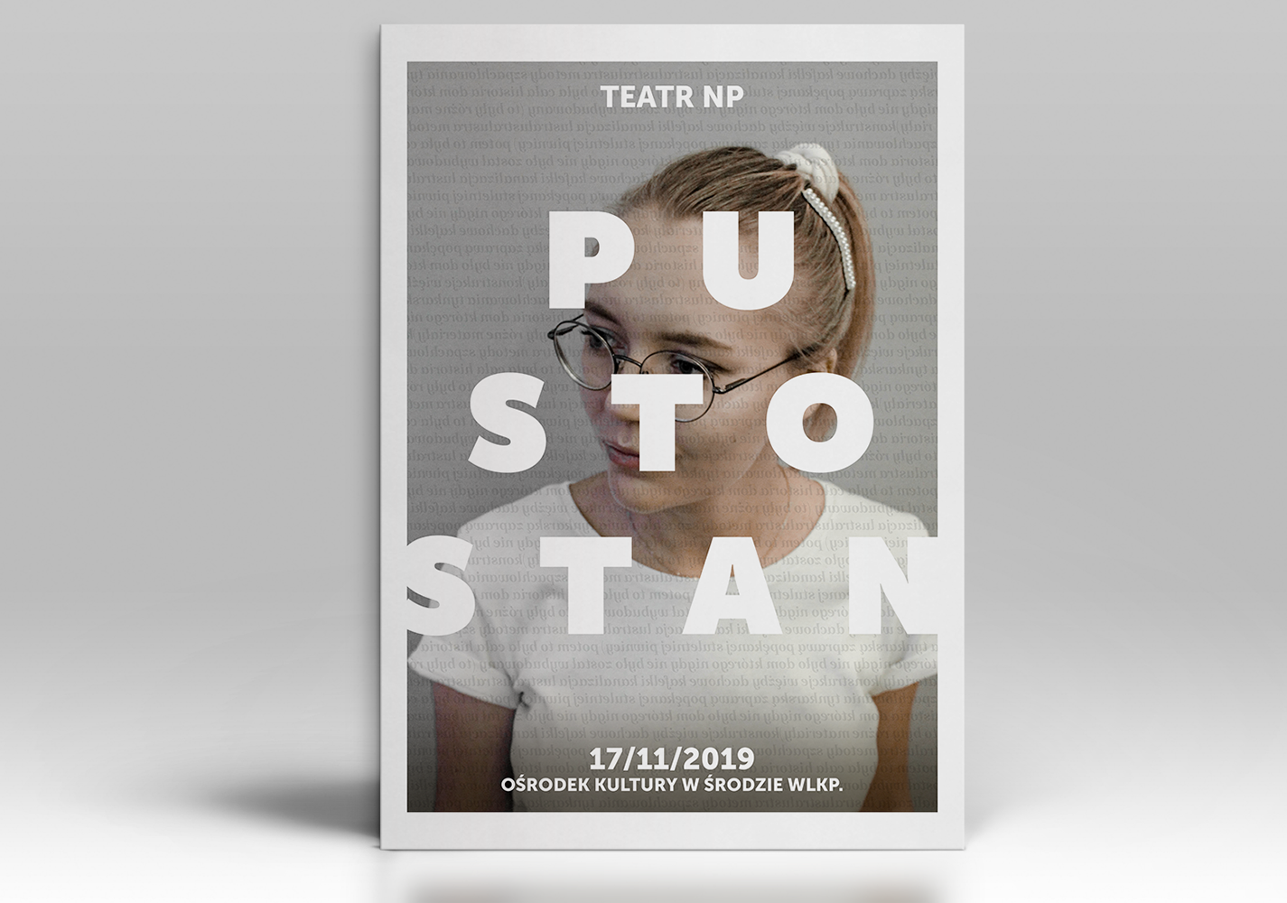 Pustostan - plakat