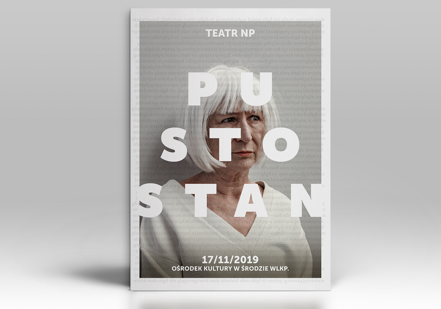 Pustostan - plakat