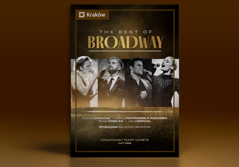 Szymon Ludwiczak Graphic Design | The Best of Broadway | Krakowski Teatr VARIETE